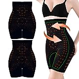 FOHYLOY Pacco da 2 Donna Contenitiva a Vita Alta Dimagrante Pantaloni, Donna Pantaloncino Modellante...