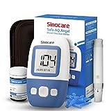 Sinocare Glucometro Misuratore Diabetes Test kit con 25 Strisce Glicemia e 25 Pungidito per...