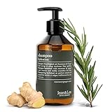 Jean&Len Shampoo con Complesso Idratante Rosmarino e Zenzero, per Capelli Secchi e Fragili, Profumo...