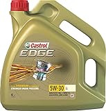 Castrol Olio motore lubrificante auto Edge 5W30 LL Long Life Titanium 4L