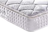 Vesgantti Materasso una Piazza e Mezza, Materasso 140x200x26cm a Molle Insacchettate Individuali e...