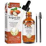 Olio di Argan Puro per Capelli 60ml Argan Oil per Capelli, Corpo e Unghie, Pelle per pelle e capelli...