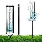 LUTER Pluviometro da Giardino, Bilance Nominali da 6 Pollici/15,2cm Pluviometro da Giardino con...