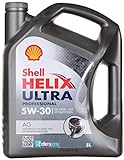 Olio lubrificante per motori Shell Helix Ultra Professional AG 5W-30 5 litri