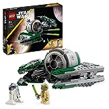 LEGO 75360 Star Wars Jedi Starfighter di Yoda, Set con Veicolo Giocattolo da Costruire, Giochi per...