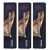 3 Wella Koleston Perfect ME+ 5/0 tinta per capelli marrone chiaro, 60 ml (etichetta in lingua...