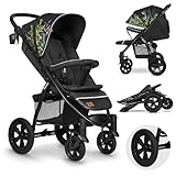 Lionelo Annet Passeggino Leggero per neonato e bambini dalla nascita fino a 22 kg Pieghevole,...