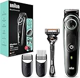 Braun Regolabarba Uomo Rasoio Elettrico Barba Incluso, 39 Impostazioni di Lunghezze, Impeccabile...