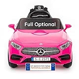 Macchina elettrica per Bambini Mercedes CLS 350 AMG (Rosa) di Babycar | Auto elettrica per bambini...