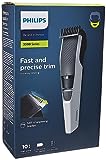 PHILIPS BT3206/14 Tagliacapelli e barba - Serie 3000 - 10 altezze di taglio - bianco