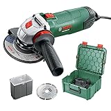 Bosch Smerigliatrice angolare PWS 850-125, 850 W, diametro disco: 125 mm, in SystemBox, taglia M