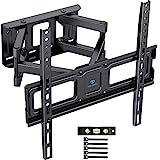 PERLESMITH Supporto da parete per TV, orientabile e inclinabile, per TV o monitor da 26-65 pollici,...
