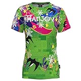 HANGON Maglia Tecnica Donna Manica Corta Hanjoy TheSpring, Tshirt Trekking, Trail Running,...