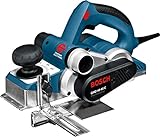 Bosch Professional 060159A760 GHO 40-82 C Pialletto, 850 W, 240 V, Blu/Rosso, 82 mm