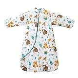 MIKAFEN Sacco a pelo invernale per bambini Sacco a pelo per bambini 3,5 Tog Sacco a pelo in puro...