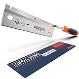 Presch saracco a dorso da 250 mm - Sega a mano estendibile pieghevole articolata per segare legno...