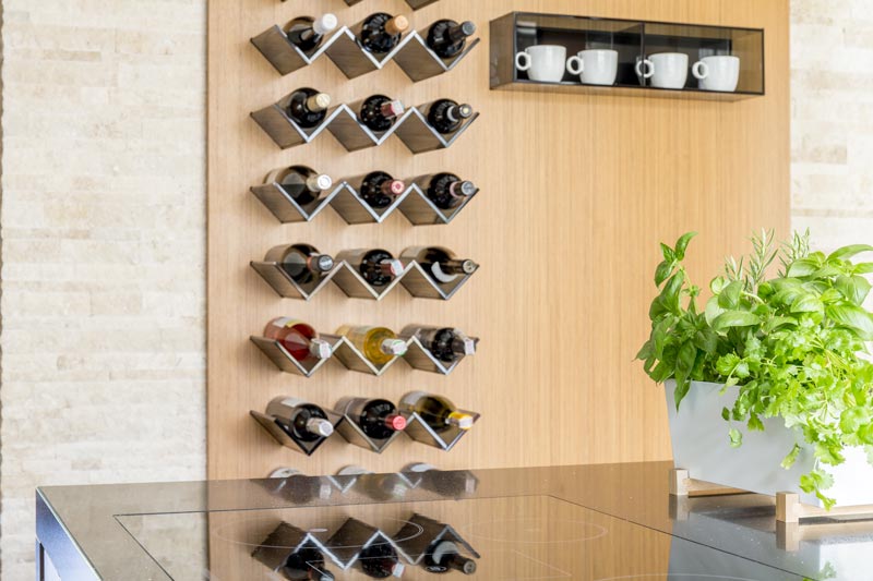Portabottiglie vino elegante