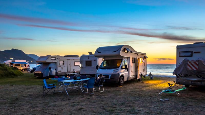 retrocamera per camper wireless 
